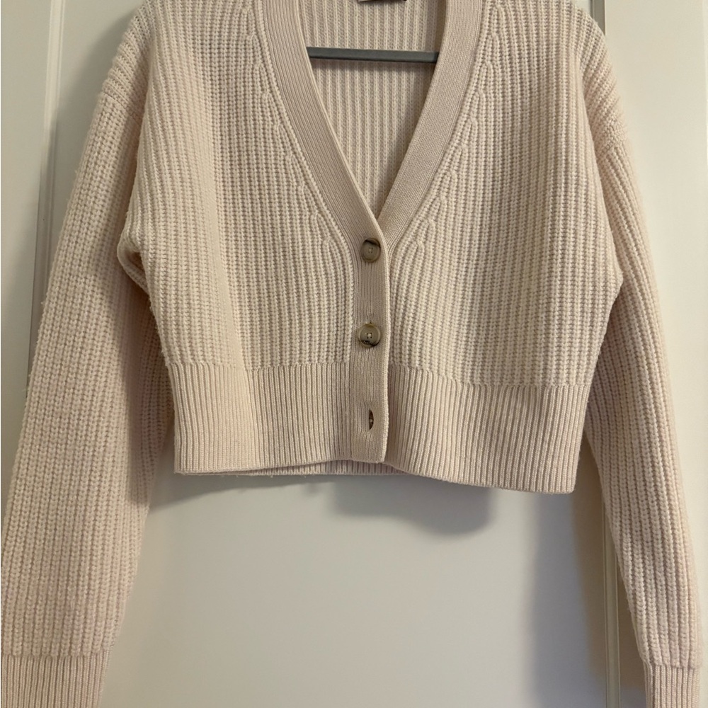 Babaton Cream Knit Women's Cardigan